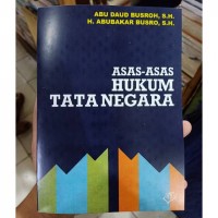 Asas-Asas Hukum Tata Negara