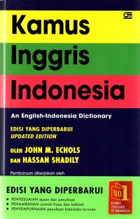 Kamus Inggris Indonesia: An English-Indonesia Dictionary