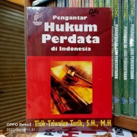 Pengantar Hukum Perdata di Indonesia