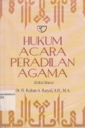 Hukum Acara Peradilan Agama