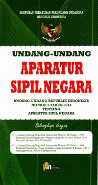 Undang-Undang Aparatur Sipil Negara