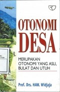 Otonomi Desa