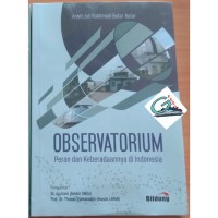 Image of Observatorium: Peran dan Keberadaannya di Indonesia