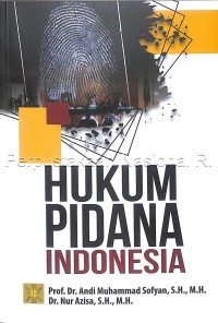 Image of Hukum Pidana Indonesia