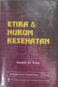 Image of Etika & Hukum Kesehatan