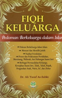 Image of Fiqh keluarga: pedoman berkeluarga dalam islam