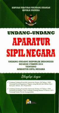 Image of Undang-Undang Aparatur Sipil Negara