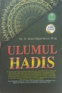 Image of Ulumul Hadis
