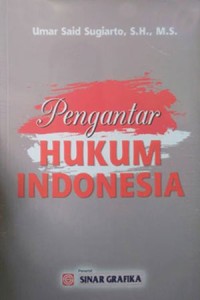 Image of Pengantar Hukum Indonesia